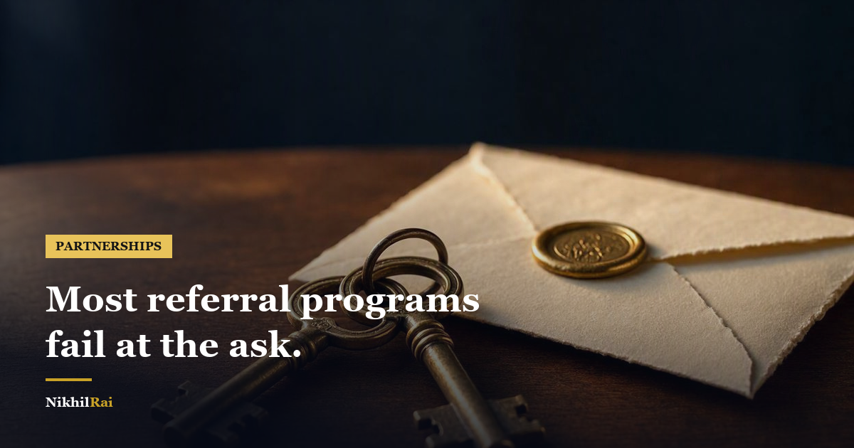 Customer referral program cover image
