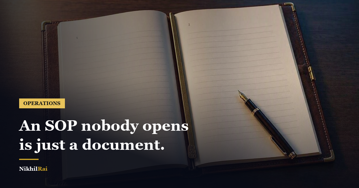 How to write standard operating procedures cover image