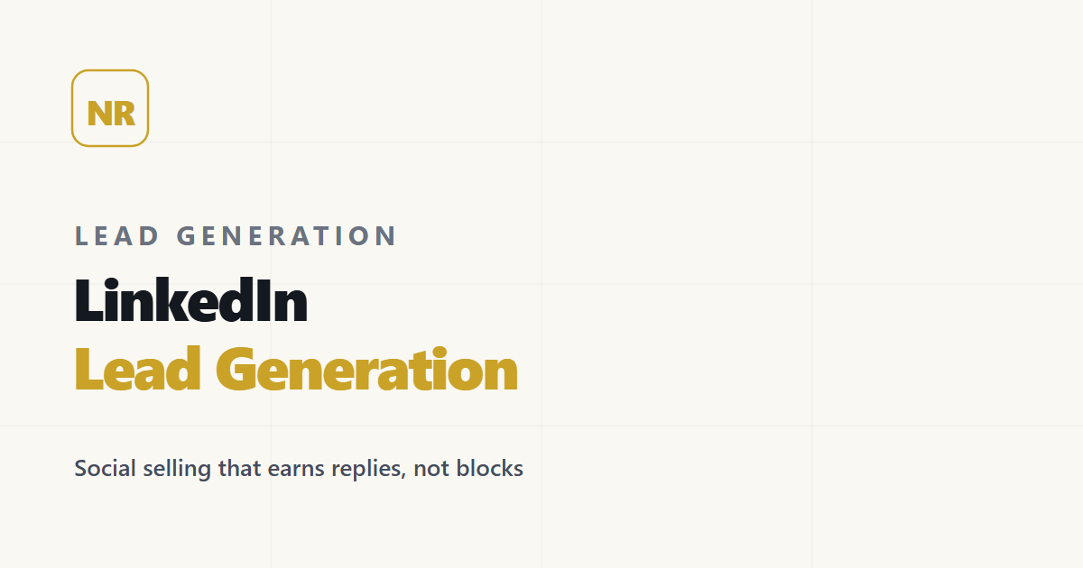 LinkedIn Lead Generation: Un Sistema para Social Selling