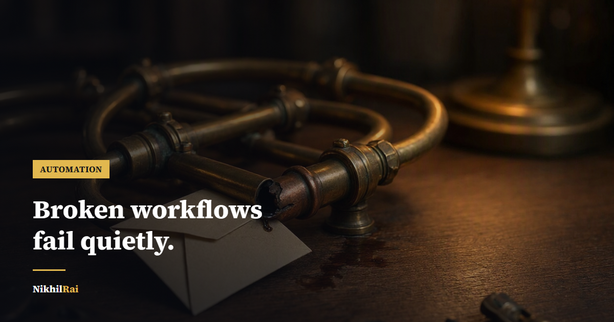 Marketing automation workflow problems cover image